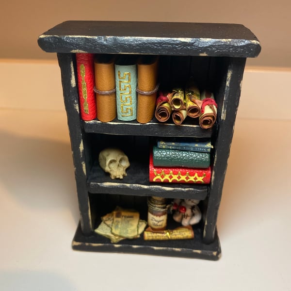 Wooden Witch Book Shelf 