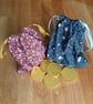 Draw string treasure bag and chocolate gold coins - Image 7