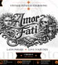 Amor Fati SVG Vintage Engraving Latin Quote (Digital Download)