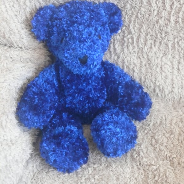 Unique hand knitted teaddy bear