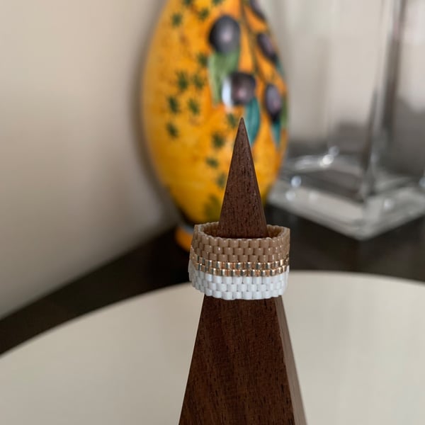 Beaded ring