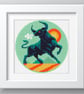010E - Taurus - Horoscope - Zodiac Series - Cross Stitch Pattern - Image 3