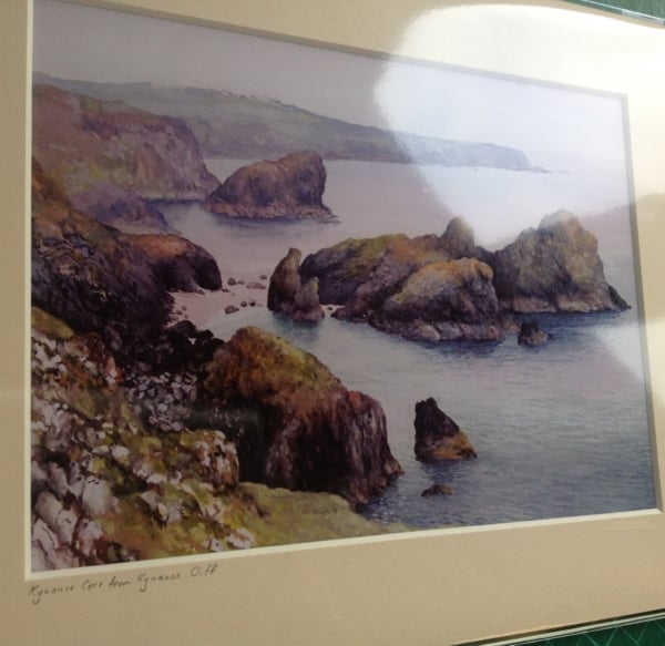  PRINT - Kynance Cove from Kynance Cliff