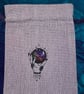 Cotton Linen Mix Boho Hippie Gift Bag