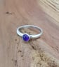 Peridot Amethyst Garnet Citrine Sterling Stacker Ring - Image 3