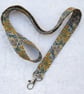 Liberty print Lanyard,  badge holder,  Aubrey Forest