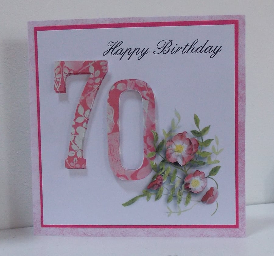 Age Specific Birthday Card - 21, 70, 40, 30, 18
