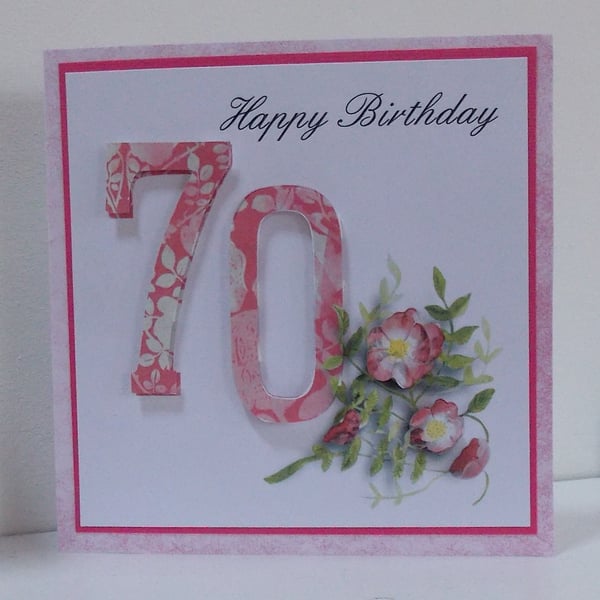 Age Specific Birthday Card - 21, 70, 40, 30, 18
