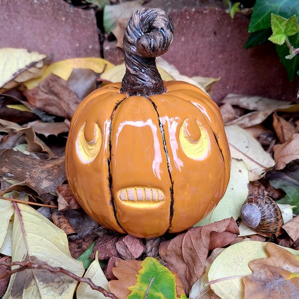 Patrick Pumpkin - ceramic decoration