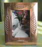 Handmade Copper Frame, Leaf Design - Image 2