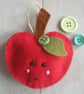 Teacher gift - apple decoration can be personalised - Image 3