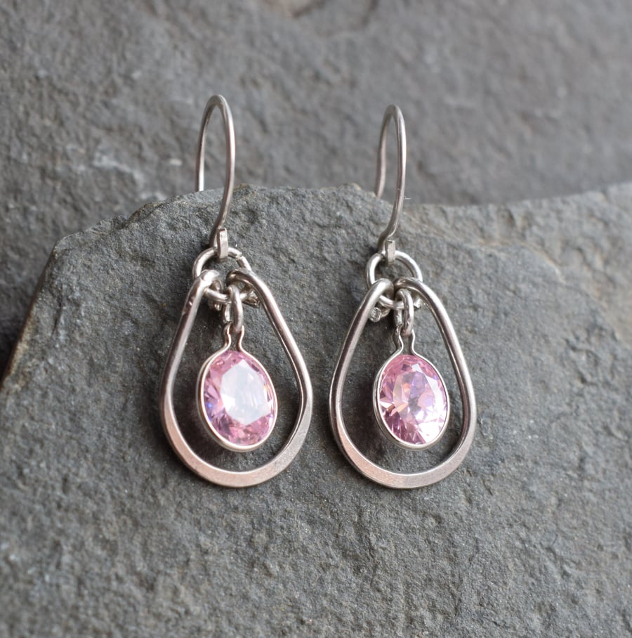 Silver Dangle Earrings - Gifts for Her