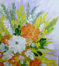 an original floral art acrylic painting ( ref FA 428 B1 ) - Image 2