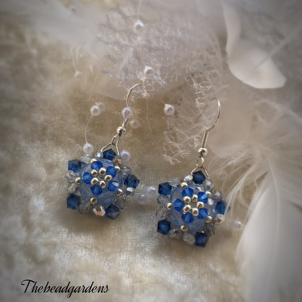 Sparkle star earrings 