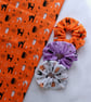 Cat Scrunchies, Halloween Scrunchies, Kitty Scrunchies, Witchy Spooky Scrunchies - Image 8
