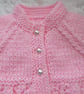 14" Newborn Matinee Coat & Hat - Image 3