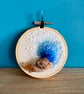 Mudlarked clay pipe embroidery