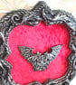 gothic Skull Wall Hanger witch decor  - Image 7