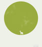 Magic Donkey No.12 (Moon Edition No.7) A2 one-colour screen-print