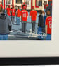 Wrexham. Framed & Unframed Art Print, Football Club AFC, Stadium Supporters Gift - Image 3