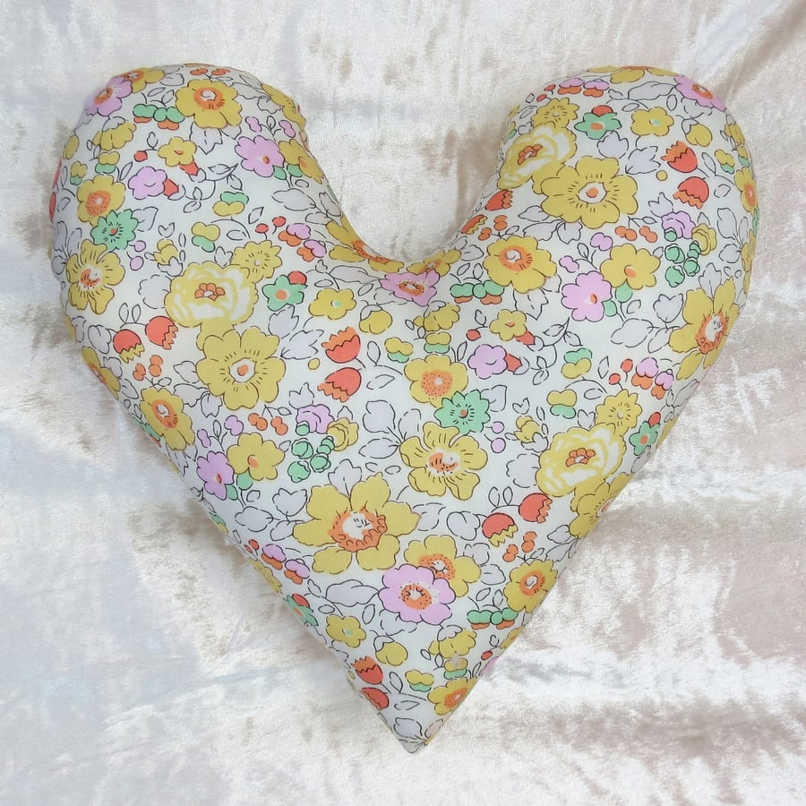 Mastectomy pillow. Breast cancer pillow. Made from Liberty Lawn.  Betsy design.