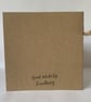 Handmade Birthday card. Hearts and flowers from wool felt. Keepsake card. - Image 5