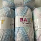 4 x 100 grams Marble DK Yarn 