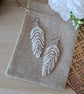 Feather Leaf Earrings  - Image 5