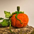 Needle felted Pumpkin