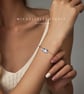 Blue Opal Shark Bracelet With 925 Sterling Silver Chain