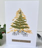 Handmade Real Pressed Ferns Christmas Tree Card - Image 6