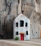 Wonky Driftwood Hoose, Driftwood Art from Scotland No17 