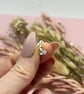Twinkle Stud Earrings- Handmade, Sterling Silver, CZ & Butterfly Backs - Image 4