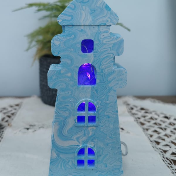 Night Light, Lamp, Lighthouse, made to order in choice of colours and lights.