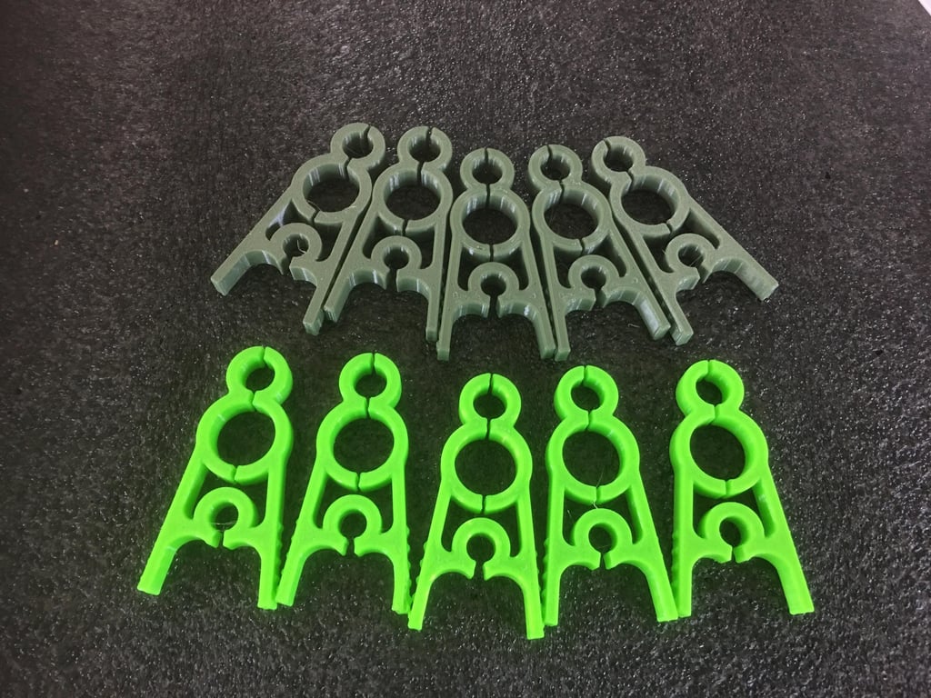 Plant Support Clips made from recyclable plastic (5 or 10 pack)