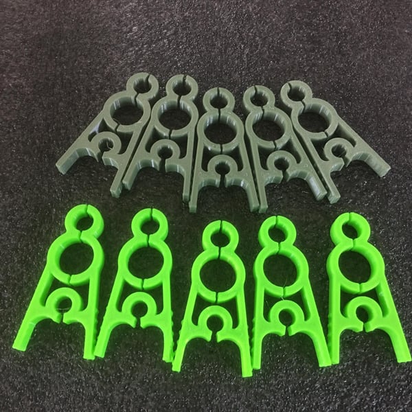 Plant Support Clips made from recyclable plastic (5 or 10 pack)