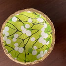 Small Decoupage Dish with Marrimekko Lumimarja design