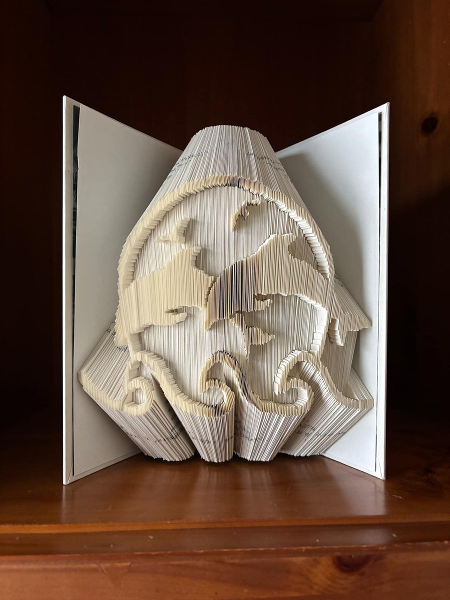 Ocean Dolphins COMBI book folding pattern - EMAILED PDF PATTERN