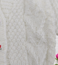 Hand Knitted Baby Cardigan White Newborn Sweater 0 to 3 Months Baby Gift - Image 6