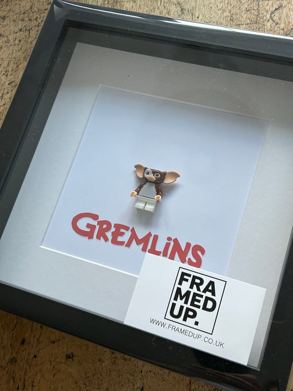 GREMLINS - Framed Lego minifigure