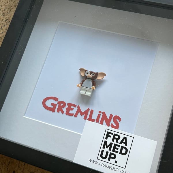GREMLINS - Framed Lego minifigure