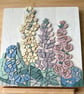 Mosaic Floral Art - Pastel Garden Mosaic Wall Plaque - Image 8