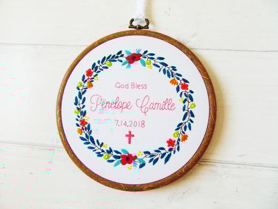 Baptism Gift, Christening Gift for Godchild, Pe... Folksy