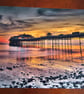 SUNSET IN NORFOLK PHOTOGRAPH 16x12