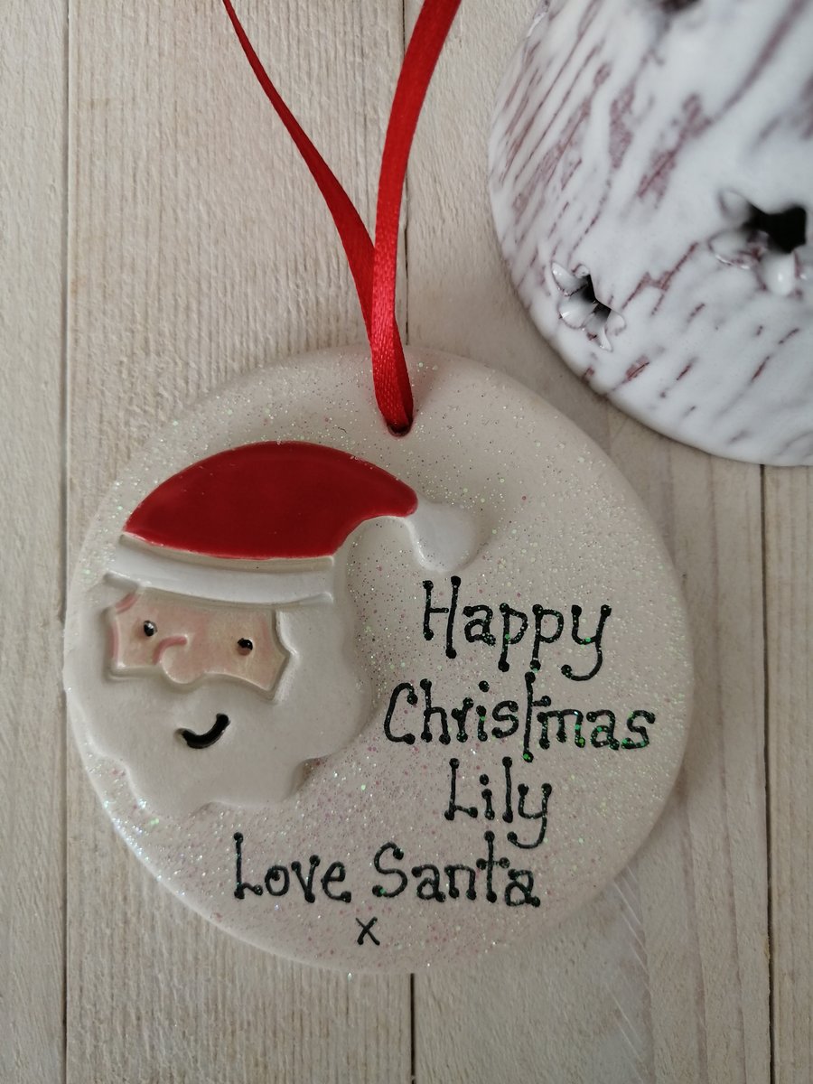 Santa Circle Personalised - Love Santa