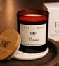 Bergamot, Lavender & Vanilla Scented Candle Coconut Rapeseed Wax Relaxing Floral