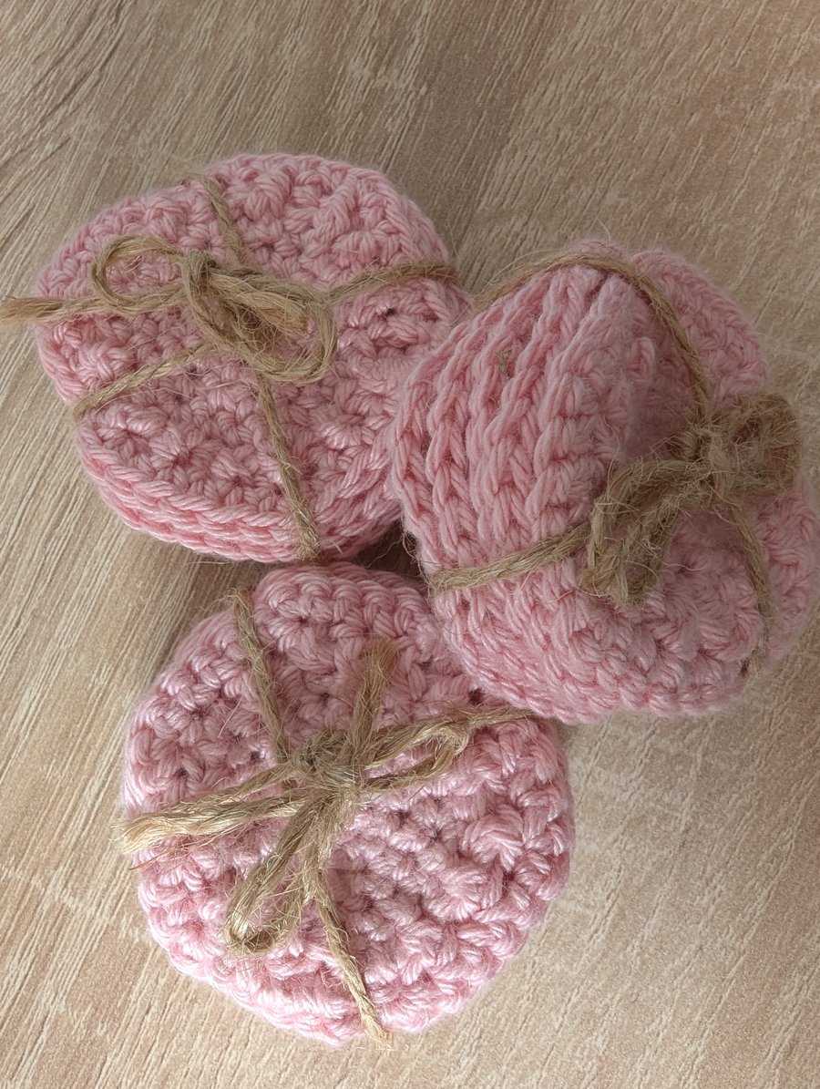 Reusable Cotton Pads- Pink
