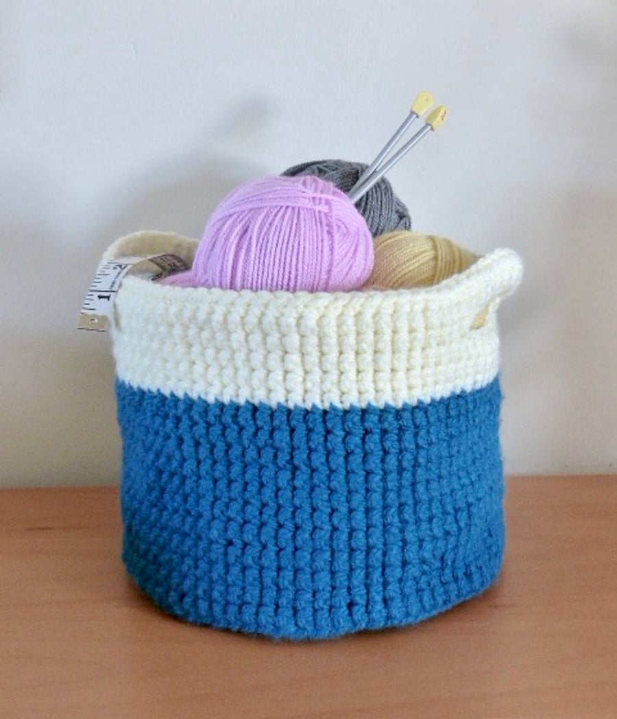 Crocheted Basket