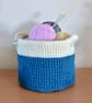 Crocheted Basket - Image 1