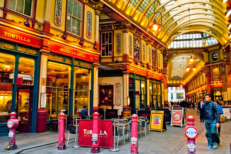 Leadenhall Market City of London England UK Photograph Print